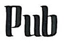 What font is? Pub Font sample to identify the typeface on WhatFontIs