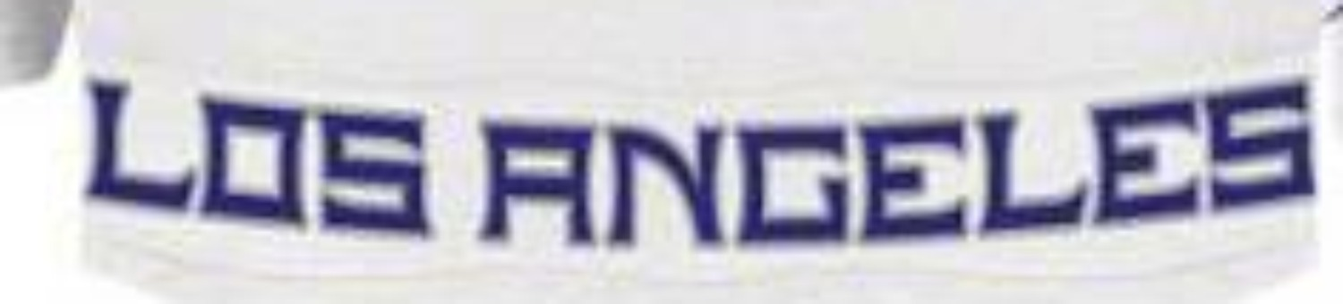 Los Angeles Kings Jersey - Lower Front Font sample to identify the typeface on WhatFontIs