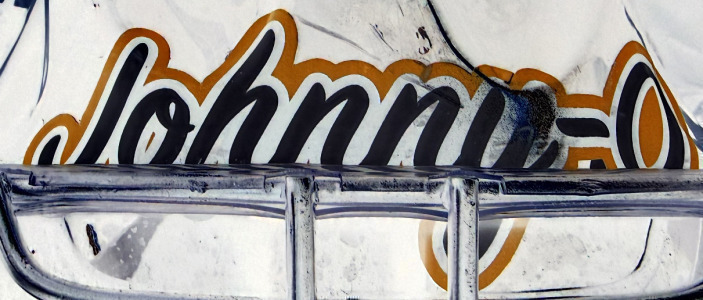 Johnny-O Font sample to identify the typeface on WhatFontIs