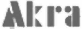 Akra Font sample to identify the typeface on WhatFontIs