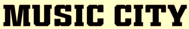 MUSIC CITY Font sample to identify the typeface on WhatFontIs