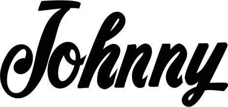 Johnny Font sample to identify the typeface on WhatFontIs