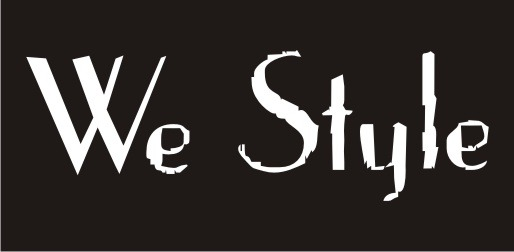 We Style Font sample to identify the typeface on WhatFontIs