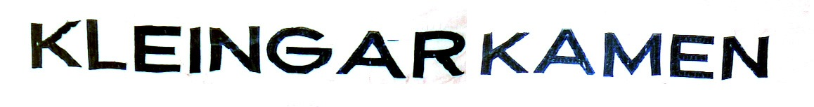 KLEING Font sample to identify the typeface on WhatFontIs