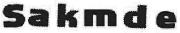 Sakmde Font sample uploaded by 14 to identify the typeface on WhatFontIs