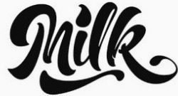 milk font? Font sample to identify the typeface on WhatFontIs