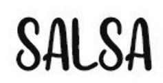 Salsa Font sample to identify the typeface on WhatFontIs