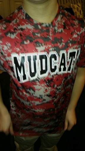 Trying to identify the font used in the name MUDCATS Font sample to identify the typeface on WhatFontIs