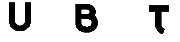 Strange Font U B T Font sample uploaded by techgraphics to identify the typeface on WhatFontIs