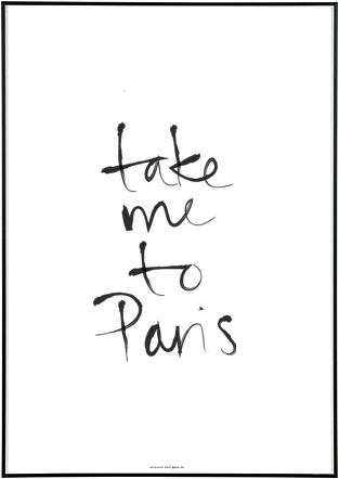 Take me to Paris Font sample to identify the typeface on WhatFontIs