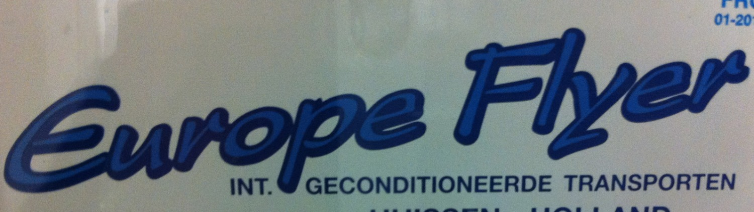 europe flyer Font sample to identify the typeface on WhatFontIs