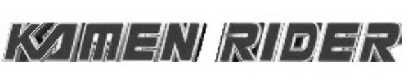 Kamen Rider Font sample to identify the typeface on WhatFontIs