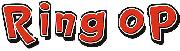 Ring Pop logo font