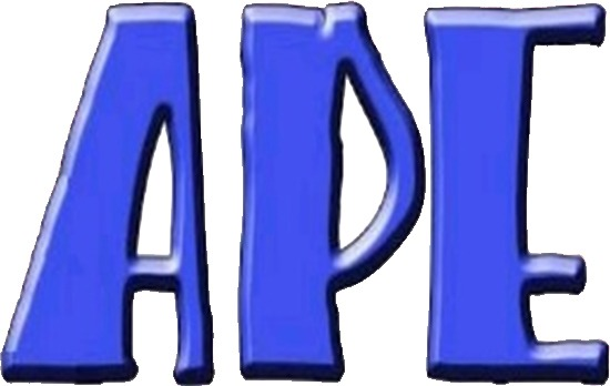 APE Font sample to identify the typeface on WhatFontIs