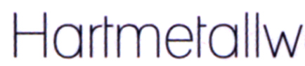 Hartmetal Font sample to identify the typeface on WhatFontIs