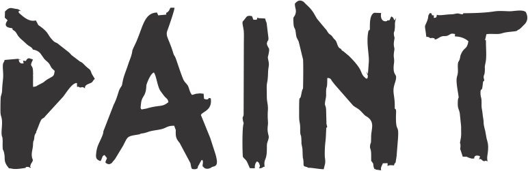 Paint / Brush / Peeled Font Font sample to identify the typeface on WhatFontIs