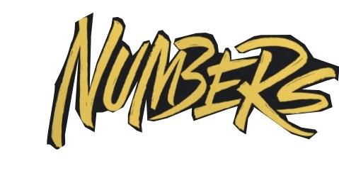NUMBERS Font sample to identify the typeface on WhatFontIs