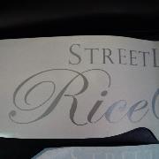 STREET RICE Font sample uploaded by oldo to identify the typeface on WhatFontIs