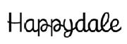 Happydale Font sample uploaded by OdalisMejia to identify the typeface on WhatFontIs