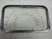 1937 Buick speedometer glass plate