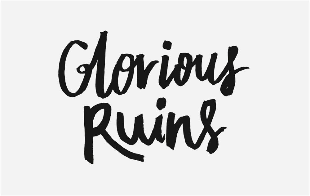 What font is the Glorious Ruins Font sample to identify the typeface on WhatFontIs