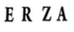 ERZA Font sample to identify the typeface on WhatFontIs