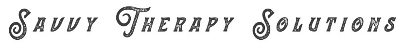 Savvy Therapy Solutions - font name?