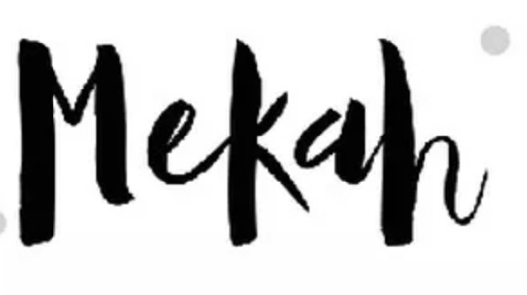 Mekah Font sample to identify the typeface on WhatFontIs