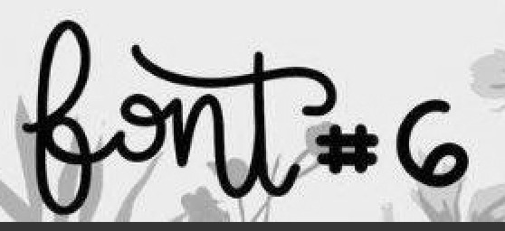 handwritten font Font sample to identify the typeface on WhatFontIs