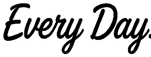 Every Day Font sample to identify the typeface on WhatFontIs