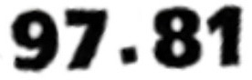 97.81 font Font sample to identify the typeface on WhatFontIs