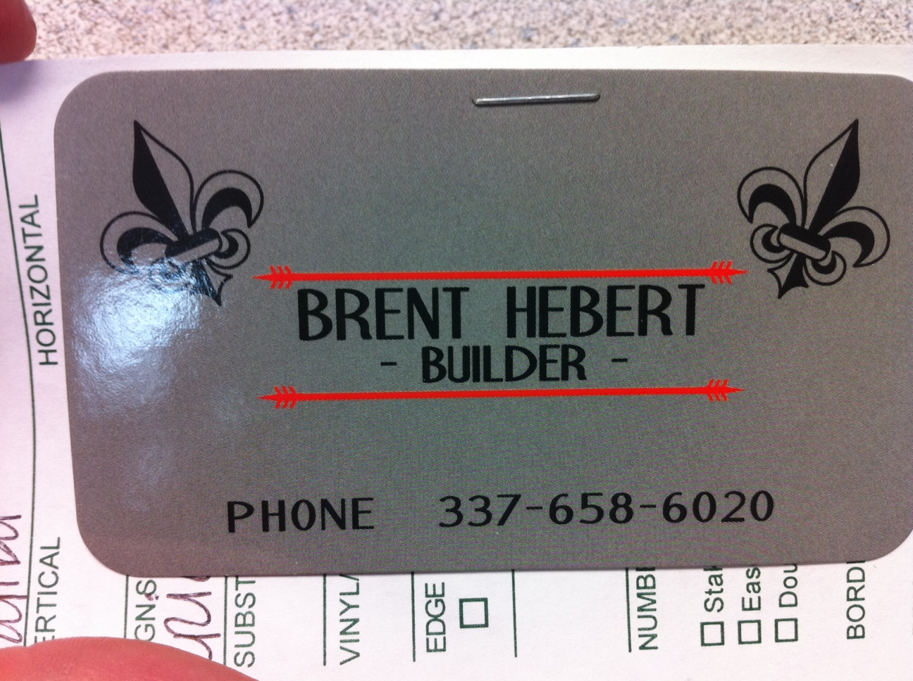 Brent Hebert Builder Font sample to identify the typeface on WhatFontIs