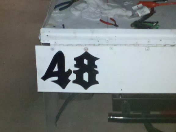 car number Font sample to identify the typeface on WhatFontIs