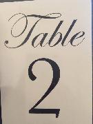 Help! Lost the table 6 so looking for this font to replace