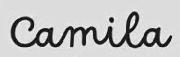 Camila font Font sample uploaded by suebooks to identify the typeface on WhatFontIs