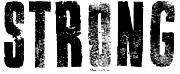 STRONG Font sample uploaded by guigakp to identify the typeface on WhatFontIs