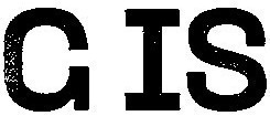 GIS font 