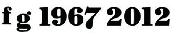 1967 Font sample uploaded by charmingst to identify the typeface on WhatFontIs