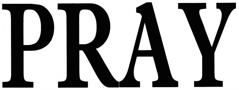 PRAY Font sample to identify the typeface on WhatFontIs