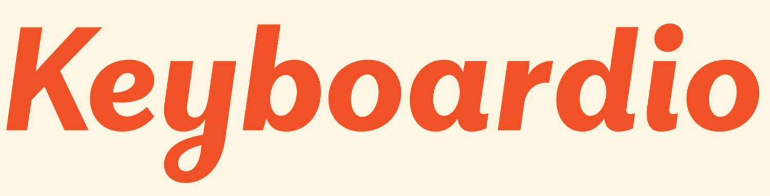 Keyboardio logo font Font sample to identify the typeface on WhatFontIs