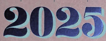 2025 Font sample to identify the typeface on WhatFontIs