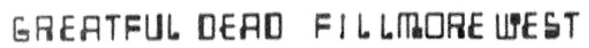OCR-type Font Font sample to identify the typeface on WhatFontIs