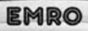 EMRO FONT Font sample uploaded by suebooks to identify the typeface on WhatFontIs