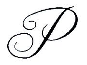Uppercase P - Please help identify this script font Font sample uploaded by JamieLawton to identify the typeface on WhatFontIs