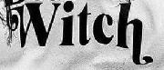 Font for Witch Font sample uploaded by Aggs to identify the typeface on WhatFontIs