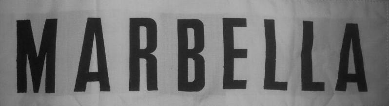 MARBELLA Font sample to identify the typeface on WhatFontIs