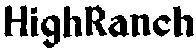 HighRanch Font