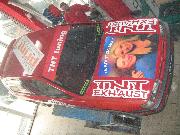 TNT EXHAUST Font sample uploaded by Xriomo to identify the typeface on WhatFontIs