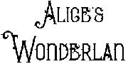 Alice's Adventures Font sample uploaded by elemare1113 to identify the typeface on WhatFontIs