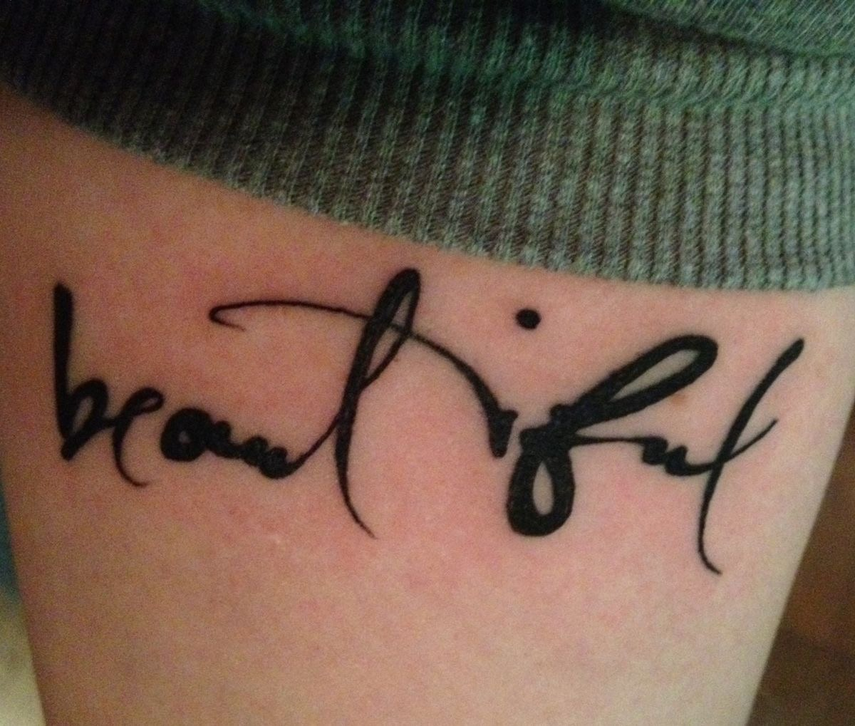 Beautiful Font sample to identify the typeface on WhatFontIs